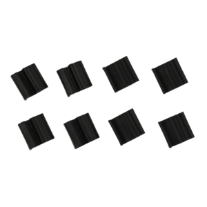 Set de 8 clips de chrome de lèche vitre extérieur de porte 72-74