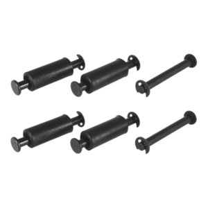 Set de 6 axes + clips de portes 58-74 + 4 rouleaux
