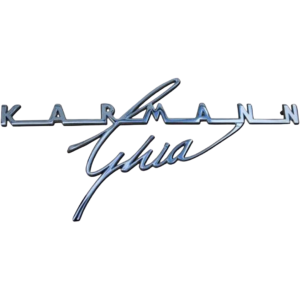 Sigle «karmann ghia» de capot arrière 64-74