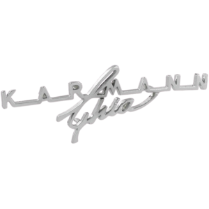 Sigle «karmann ghia» de tableau de bord  67-74