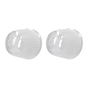 Set de 2 glaces blanches de clignotant avant 59-64