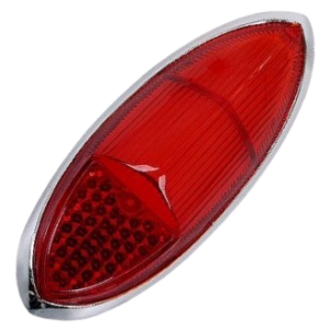 Glace de feu arrière 60-69 rouge (US)