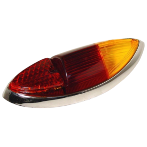 Glace de feu arrière 60-69 orange et rouge (europe)