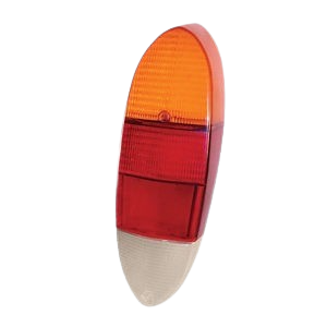 Glace de feu arrière 72-74 orange et rouge (europe)