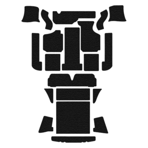 Kit moquette (20 pièces) noire 56-68