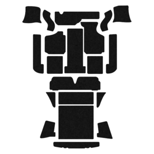 Kit moquette (20 pièces) grise 56-68