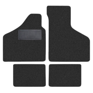 Set de 4 tapis noirs Karmann 56-74