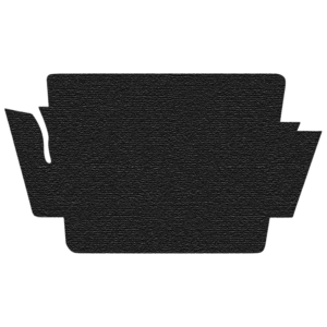 Moquette de coffre avant grise 68-74