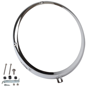 Entourage de phare 61-67 avec trous de vis à 21h00 Qualité Supérieure