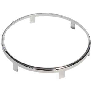 Anneau chromé de garniture de bouton de klaxon pour Porsche 356 B/C