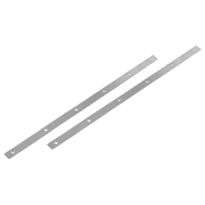 Set de 2 inserts aluminium pour joint vertical de baie de pare brise 65-72