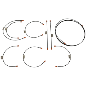 Kit tuyaux rigides de frein 8/69-7/70