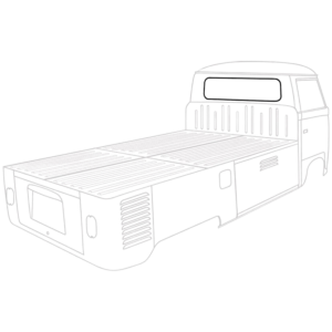 Joint de vitre arrière cabine simple et/ou cabine 66-67
