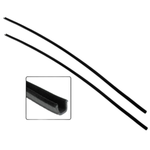 Set de 2 guides vitre petit modèle gauche ou droit T1 cabriolet toutes années 52- Qualité Supérieure