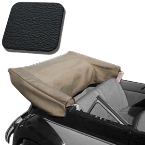 Couvre capote vinyl double épaisseur noir 65-70