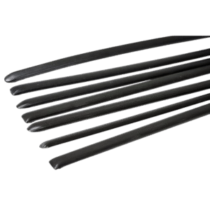 Set de 7 baguettes aluminium noires  8/72- sauf 1302/03