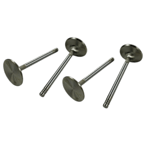 Set de 4 soupapes 44mm INOX queue de 8 mm