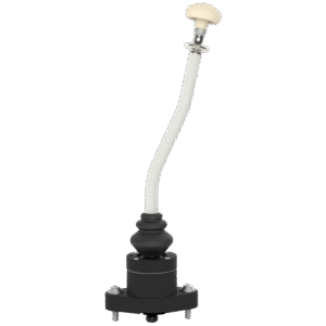 Levier de vitesse Vintage Speed CLASSIC SPORT longueur 13,5" courbé en S tige, pommeau ivoire et gachette marche-arrière