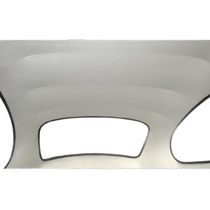 Ciel de toit blanc 67- en vinyl blanc perforé (TMI #44)