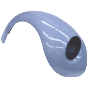 Aile avant droite 1302-1303 en polyester élargie de 8cm