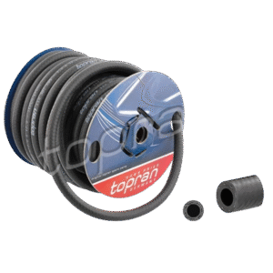 Durite d'eau sur radiateur (diam int 7mm) en caoutchouc lisse renforcée intérieure au mètre