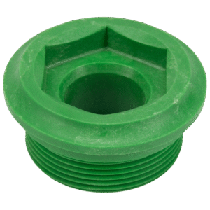 Bouchon plastique à visser d'obturation M36x1.5 sur cloche d'embrayage de boîte à vitesse