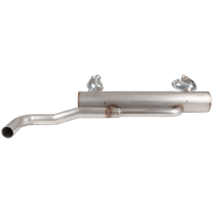 Échappement INOX performance avec sortie style origine diamètre 42mm pour T2 8/71-8/79 (avec réchauffeurs)