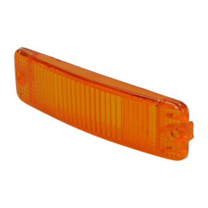 Glace de clignotant de pare-choc orange (sans marquage CE)
