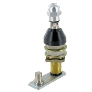 Axe d'essuie-glace droit simple pin 1200 8/72- sauf 1303